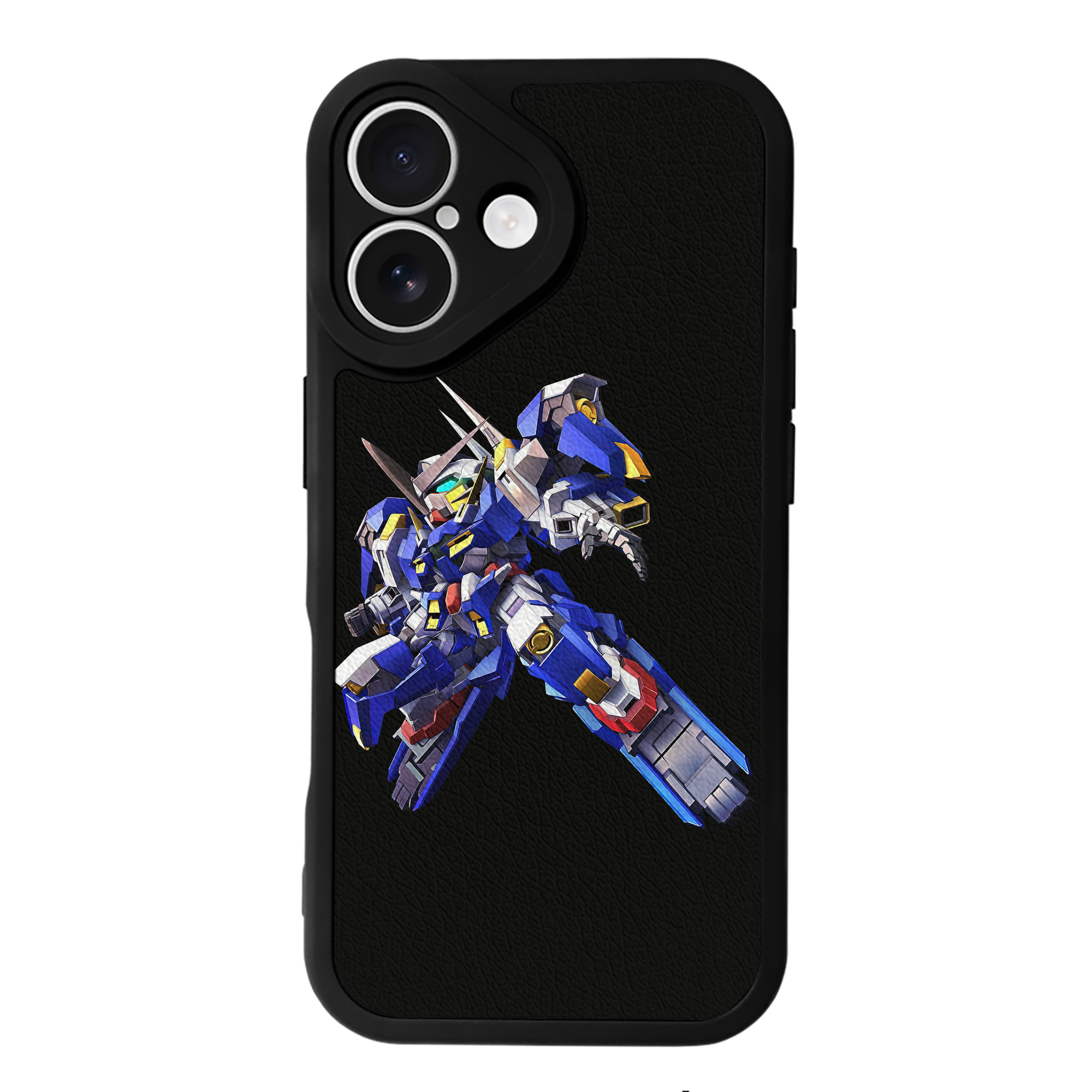 （画像用） 機動戦士ガンダム Mobile Suit Gundam 【iPhone 16シリーズ対応】シリコンスマホケース（レザー調） 材質：シリコン
